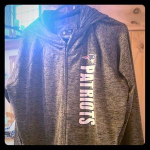 Patriots sweatshirt zip up